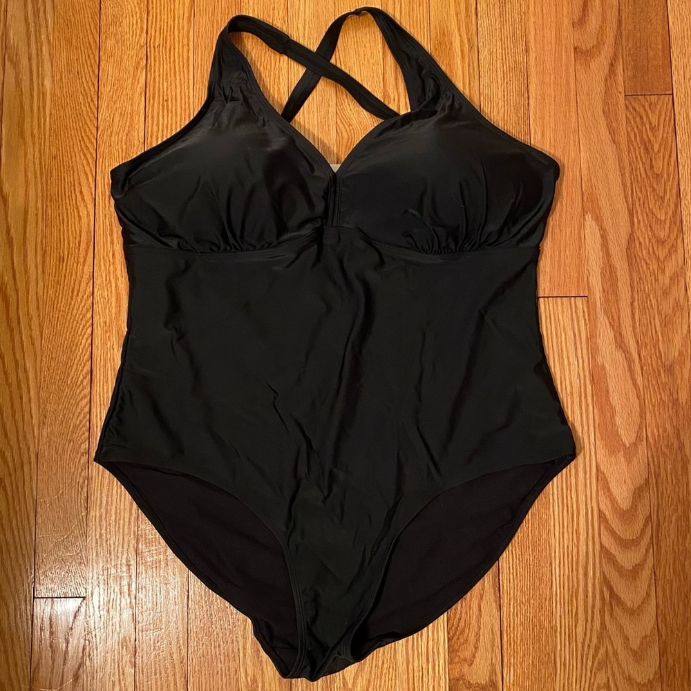 Basic Black Swim Suit